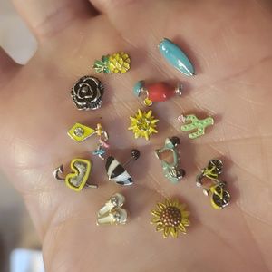 Origami Owl charm lot BEACH